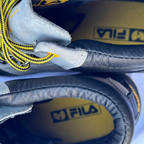 FILA x Wu-Tang Clan Hiking Boots – Limited Edition Black & Grey Wu Wear Size 10